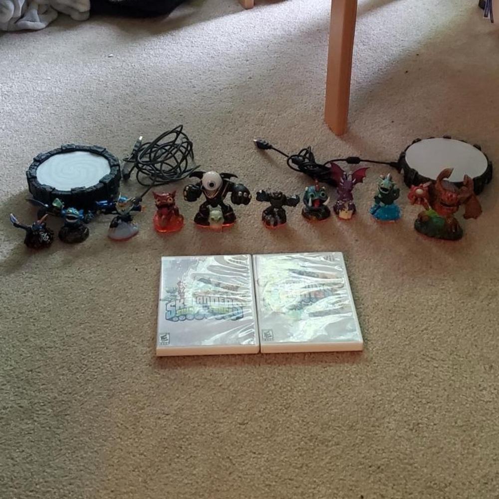 Skylanders Swapforce game and figures for the Nintendo Wii